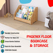 Jerenss Phoenix Bookshelf – Stylish & Practical Storage for Kids’ Rooms - Montessori Kids Furniture | Jerenss