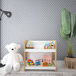Kids Bookshelf & Storage: Dove & Natural Kids Toddlers (Ages 0 - 4) - Montessori Kids Furniture | Jerenss