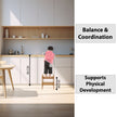 Montessori Step Stool: For Curious Kids Toddlers & Helpful Adults - Montessori Kids Furniture | Jerenss