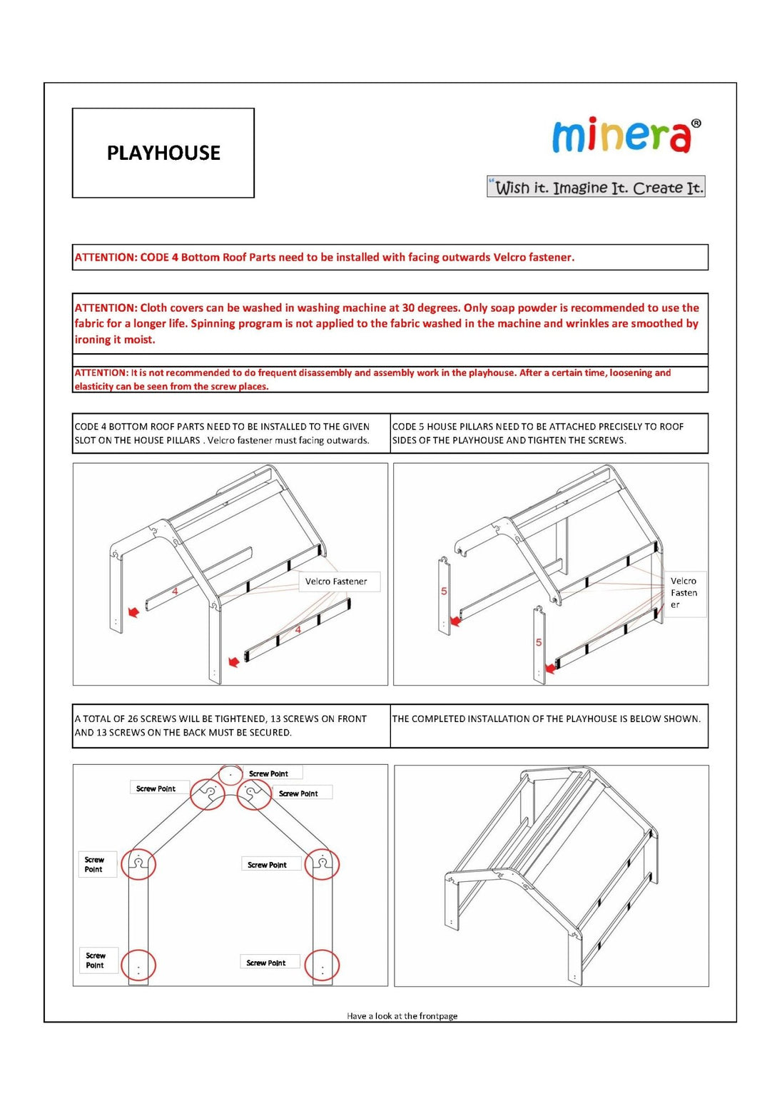 Play Tent: Indoor Hideaway for Kids (Ages 3 - 6) - Montessori Kids Furniture | Jerenss