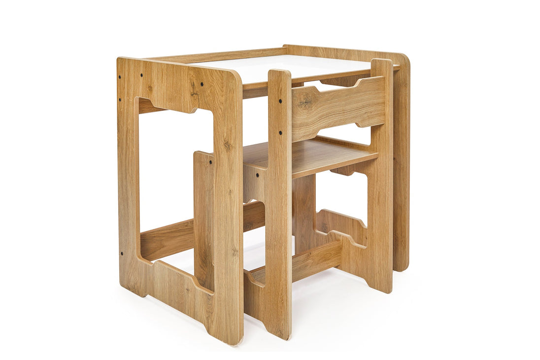 Seagull Table & Chair: Play & Learn for Kids Toddlers Ages 4 - 6 - Montessori Kids Furniture | Jerenss