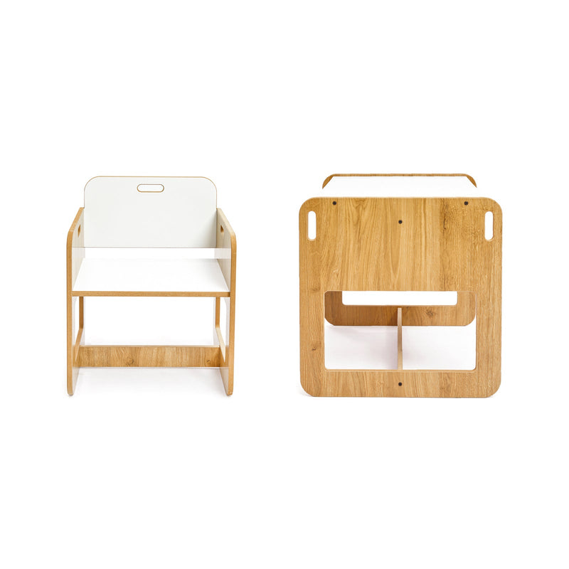 Charming Dove Activity Table & Chair Set for Kids Toddlers (Ages 2 - 4) - Montessori Kids Furniture | Jerenss