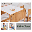 Charming Dove Activity Table & Chair Set for Kids Toddlers (Ages 2 - 4) - Montessori Kids Furniture | Jerenss