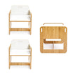 Charming Dove Activity Table & Chair Set for Kids Toddlers (Ages 2 - 4) - Montessori Kids Furniture | Jerenss