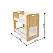 Kids Bookshelf & Storage: Dove & Natural Kids Toddlers (Ages 0 - 4) - Montessori Kids Furniture | Jerenss