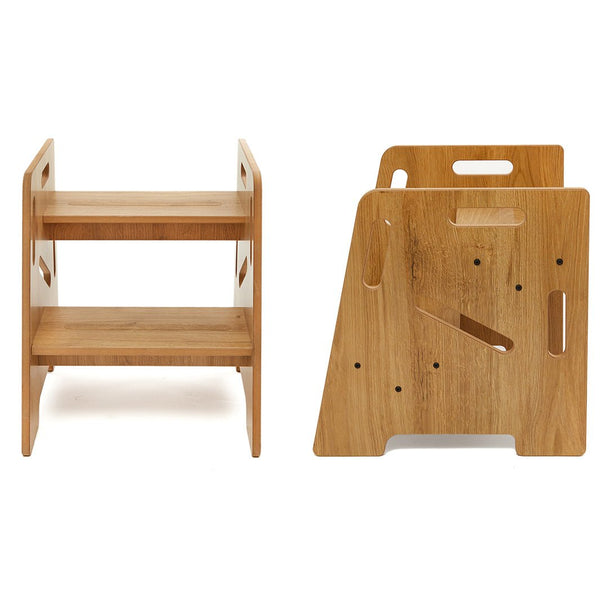 Montessori Step Stool: For Curious Kids Toddlers & Helpful Adults - Montessori Kids Furniture | Jerenss