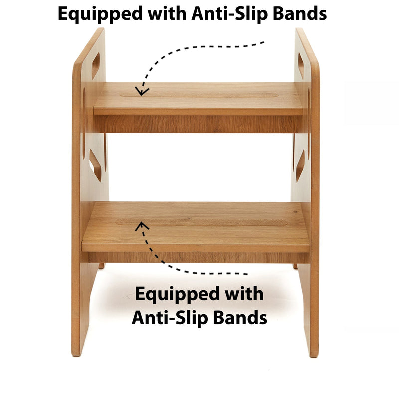 Montessori Step Stool: For Curious Kids Toddlers & Helpful Adults - Montessori Kids Furniture | Jerenss