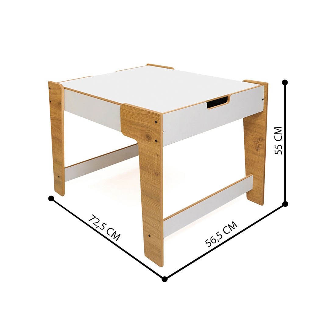 Phoenix Play Table & Chairs for Kids (Ages 2 - 4) - Montessori Kids Furniture | Jerenss