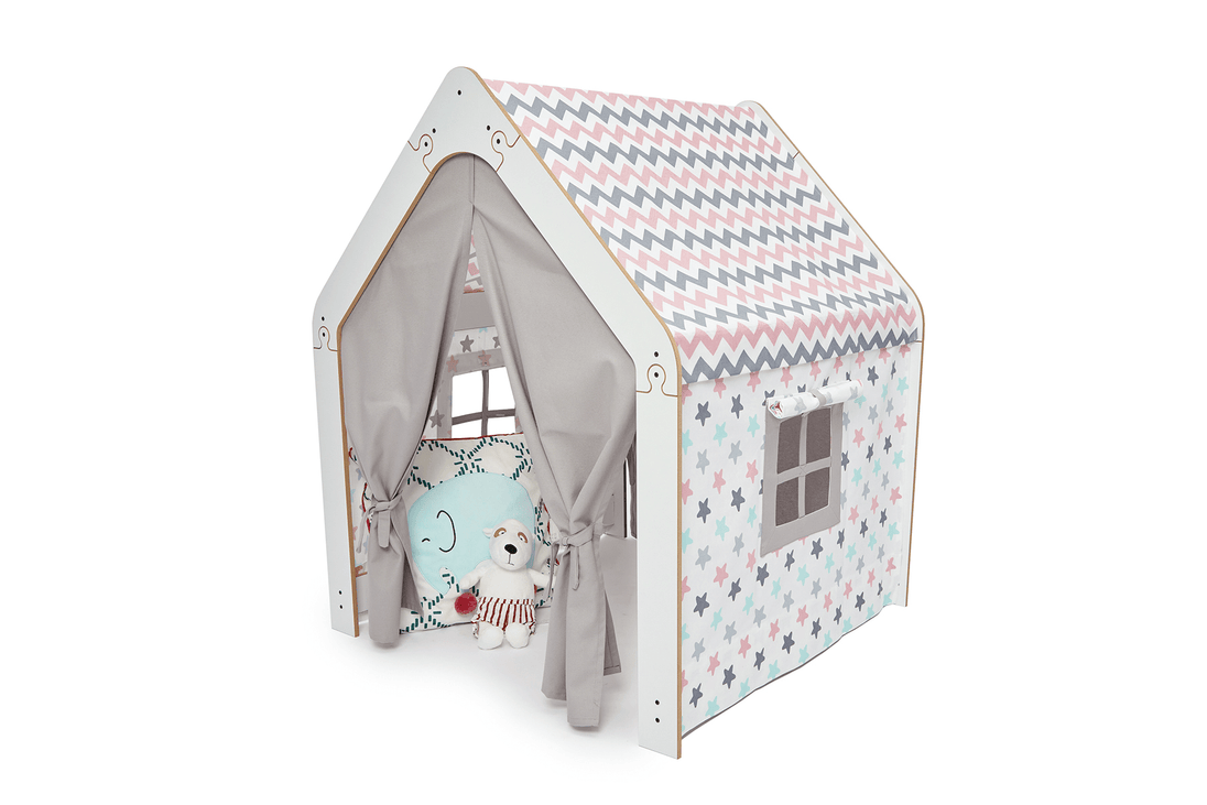 Play Tent: Indoor Hideaway for Kids (Ages 3 - 6) - Montessori Kids Furniture | Jerenss