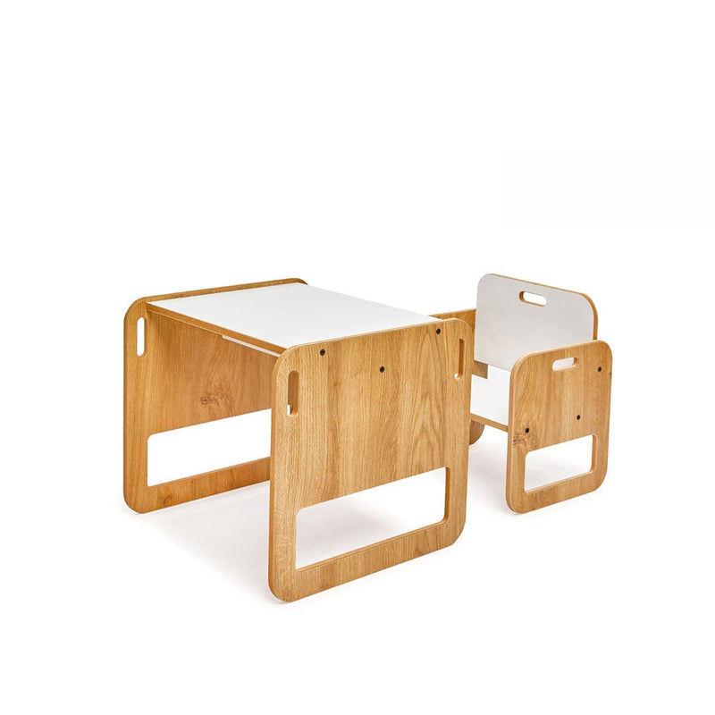 Sparrow Activity Table & Chair for Kids Toodler(Ages 10 - 18 Months) - Montessori Kids Furniture | Jerenss